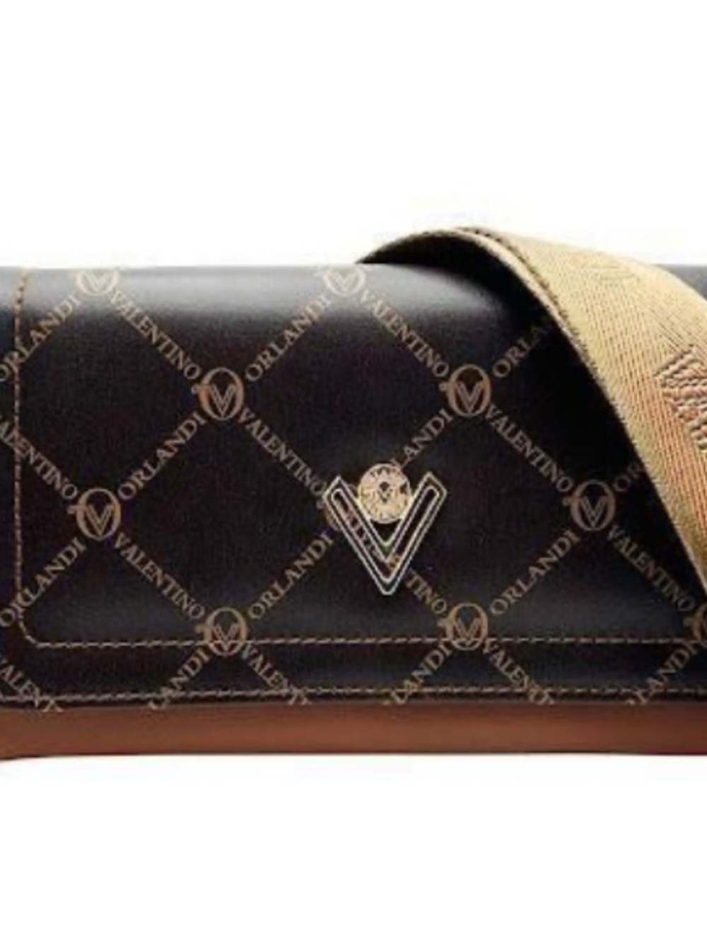 New Valentino Orlandi Crossbody W/ Built-in Wallet